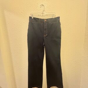 Madewell Women's High Rise Jeans in Dark Blue